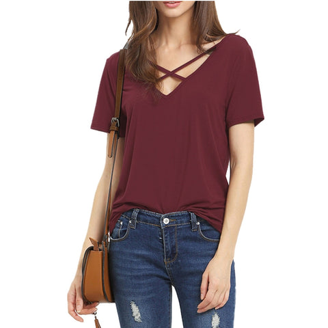 Lace-Up T-Shirt