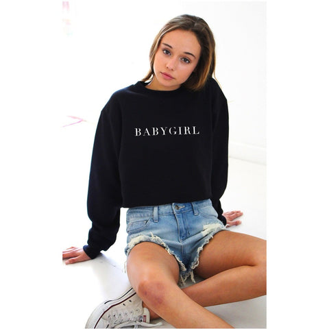 Babygirl Graphic Sweatshirt